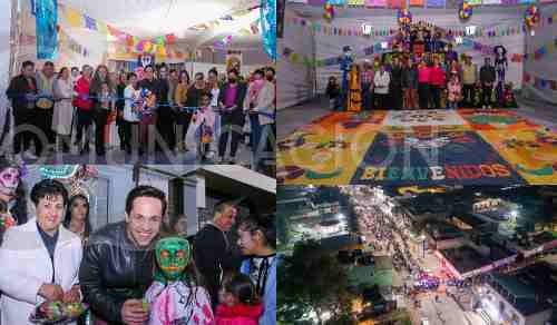 Magna fiesta de Día de Muertos viven en Soyaniquilpan